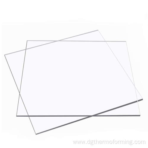 PETG Plastic sheet for Vacuum forming